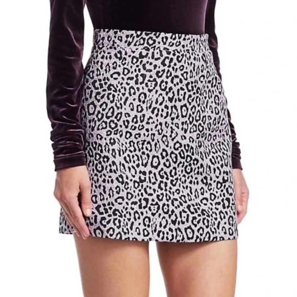 ANDAMANE Tweed Mini Skirt